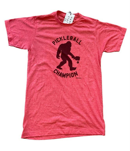 Happy State Co - Sasquatch Pickleball Champion T Shirt