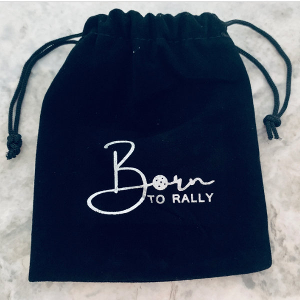 Born To Rally Jewelry Bag