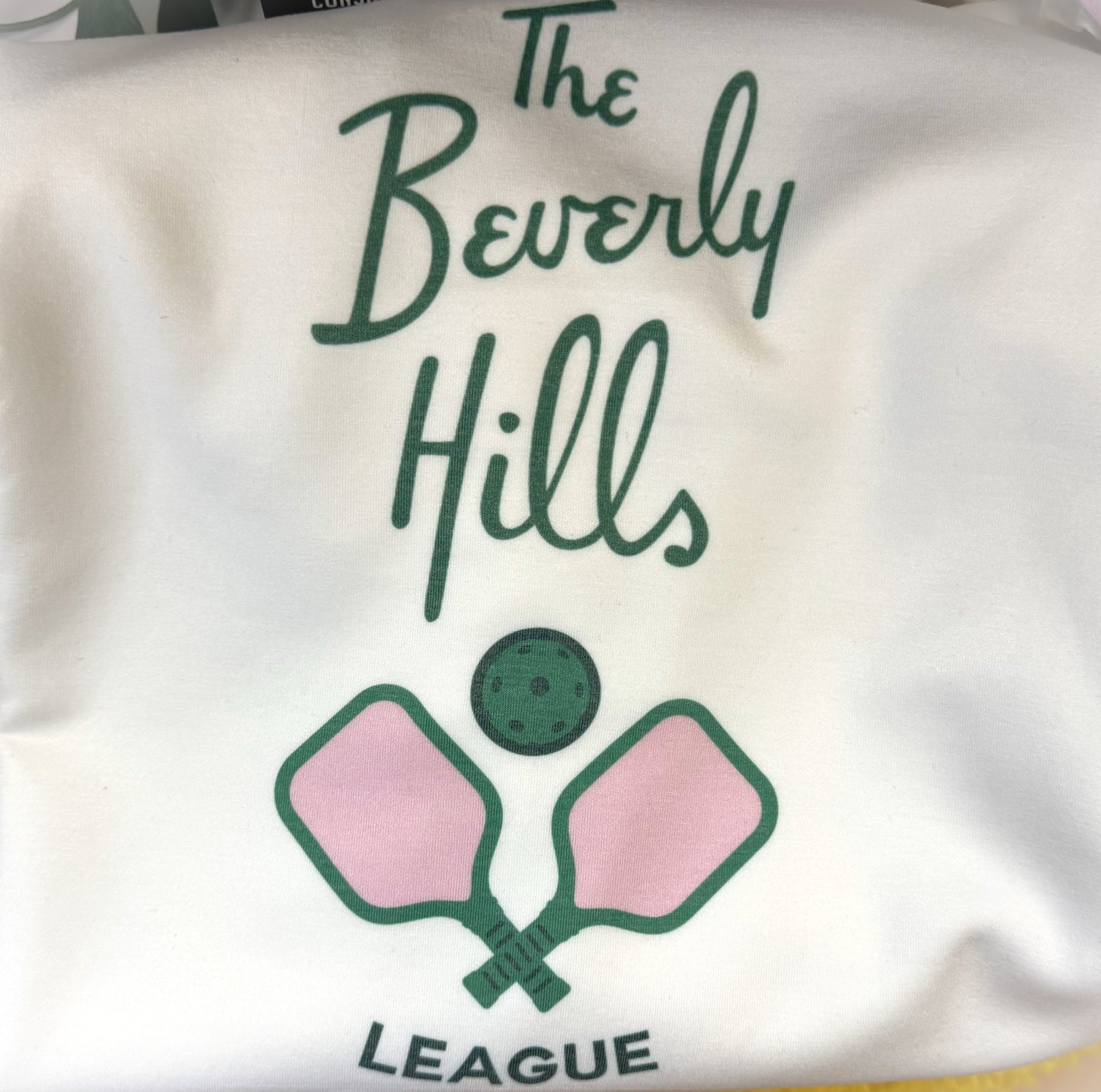 Toss Designs - Crewneck Sweatshirt - Beverly Hills Pickleball League-: Medium