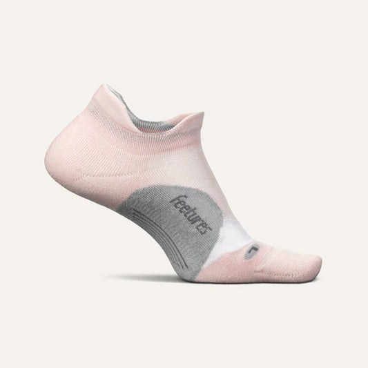 Feetures - Elite NST Light Cushion -TS Midblock Propulsion Pink Athletic Socks