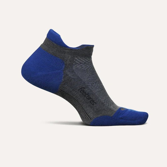 Feetures - Elite NST Light Cushion Athletic Socks- TS Midblock Boost Blue